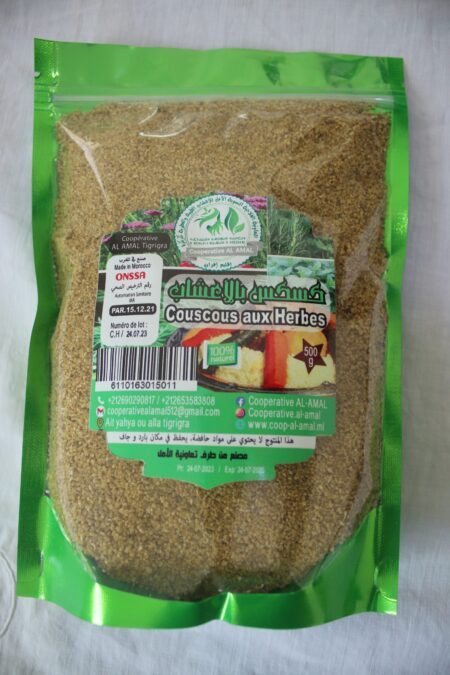 COUSCOUS AUX HERBES